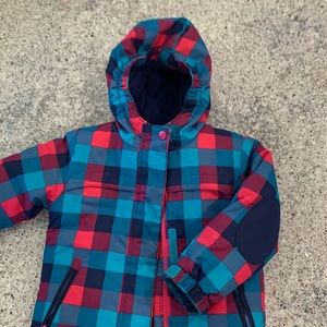3T Cat & Jack Winter Coat with Removable fleece jacket